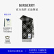博柏利（BURBERRY）【新品】圍巾男女 格紋羊絨圍巾 黑色