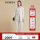 PORTS寶姿商場(chǎng)同款早春新款燕麥灰輕盈短風(fēng)衣女LD8T001PWE011 燕麥灰 L (8)