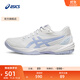 亞瑟士ASICS排球鞋女鞋舒適穩定室內運動(dòng)鞋制勝球場(chǎng) GEL-TASK 4 白色/紫色 39.5