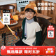 馬·拉?。∕.Latin）/童裝兒童毛衣冬新款男女大童學(xué)院風(fēng)漫畫半高領(lǐng)毛衣 米色 140 cm
