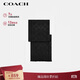 蔻馳（COACH）【品牌直供】男女同款經(jīng)典LOGO印花純色流蘇羊毛圍巾黑色CB700