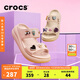crocs卡駱馳經(jīng)典泡芙?jīng)鲂瑋207670 骨白色-2Y2 36/37(220mm) 