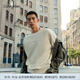 Calvin KleinJeans春秋男士潮流復(fù)古工裝風(fēng)ck貼袋印花通勤長(zhǎng)袖襯衫J326802 LLP-軍綠 L