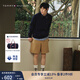 TOMMY HILFIGER秋冬男裝純色休閑簡(jiǎn)約雙面平紋針織亞洲版圓領(lǐng)T恤衛衣 藏青色DW5 M （推薦：135-150斤）