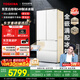 東芝（TOSHIBA）白珍珠548滿配法式多門雙系統(tǒng)超薄嵌入大容量制冰一級(jí)家用非大白梨國(guó)家補(bǔ)貼冰箱GR-RF548WI-PM165