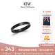 丹尼爾惠靈頓（DanielWellington）dw戒指男時(shí)尚飾品曜目黑情侶對戒生日禮物送男友DW00400363