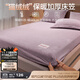 博洋（BEYOND）保暖絨床笠單件加絨加厚冬季防滑固定床墊套罩法蘭絨床罩 伊夢(mèng)紫 150cm*200cm