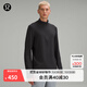 lululemon丨Surge Warm 男士半拉鏈運動(dòng)衫 LM3DMHS 黑色 M
