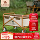 CAMEL露營(yíng)推車(chē)戶(hù)外折疊手推快遞拉車(chē)買(mǎi)菜溜娃遛狗車(chē)兒童可躺野餐小拖車(chē)
