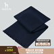 哈吉斯（HAZZYS）配飾 春秋季男士羊絨/羊毛混紡保暖圍巾男AAOZ1MAD010 深藏青色DN 均碼