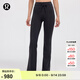 lululemon丨Groove 女士運動帶抽繩高腰喇叭褲 *常規(guī)偏短 LW5IGGS 黑色 S /6