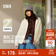 森馬（Semir）外套女搖粒絨落肩寬松慵懶氣質(zhì)冬2025連帽夾克ins潮109725108005
