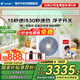 海爾【下單立減20%】智家出品超省電Pro3匹風(fēng)管機中央空調一拖一家用中央空調一級能效全直流變頻統帥 1.5匹 一級能效 元氣【速冷速熱+防漏水】