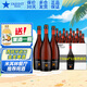 艾帝達姆星啤酒 西班牙進(jìn)口精釀啤酒白啤麥芽4.8度高端中秋禮物蘇超看球 大瓶 750mL 12瓶 整箱裝 原箱裝