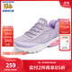Skechers斯凱奇兒童閃穿鞋Slip-ins氣墊運動(dòng)鞋透氣大童舒適男童鞋403839L 303944L-薰衣草色/LAV 33