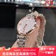 安普里奧·阿瑪尼（Emporio Armani）手表女滿(mǎn)天星淡粉色時(shí)尚防水小表盤(pán)石英女表AR11223 AR11223 粉盤(pán)間金表帶 28mm