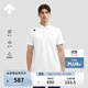 DESCENTE迪桑特TRAINING系列綜訓TOUGH男士速干短袖POLO衫夏季 WT-白色 2XL (185/104A)