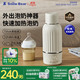 小白熊SnowBear無(wú)線(xiàn)便攜恒溫杯嬰兒水壺保溫兒童外出泡奶電熱杯帶快充500mL 5076