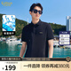 卡賓男裝 索羅那polo衫2024春夏新款金線(xiàn)刺繡短袖氣質(zhì)簡(jiǎn)約B 煤黑色11 2XL (185) 54