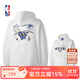 NBA官方獨行俠湖人勇士涂鴉新款男女秋冬保暖運動(dòng)潮流長(cháng)袖連帽衛衣 勇士-連帽衛衣 L