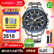 西鐵城（CITIZEN）手表 藍天使一代二代三代 光動(dòng)能電波男表自動(dòng)對時(shí)時(shí)尚潮流男表 AT8020-54L