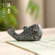 漢墨 河豚鎮尺 鎮紙鑄鐵學(xué)生毛筆書(shū)法可愛(ài)金屬小擺件 文房四寶毛筆架子