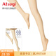 厚木Atsugi強韌不易勾絲薄日系隱形襪連褲膚色絲襪女FP5991 385中膚色 1雙 L (臀圍90-98cm身高155-165cm)