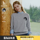 哈吉斯（HAZZYS）女裝 春秋款女【PHIZ系列】圓領(lǐng)羊毛衫女ABYSD0BDX03 灰色GE M (160/84A 38)