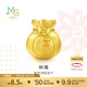 周生生黃金轉(zhuǎn)運(yùn)珠 足金Charme串珠男女福袋錢袋手串 89197C定價(jià) 福袋
