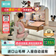 黑白調兒童S2兒童學(xué)習桌椅書(shū)桌學(xué)習桌兒童專(zhuān)用3-18歲實(shí)木可升降進(jìn)口山毛櫸
