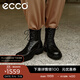 愛(ài)步（ECCO）馬丁靴 男靴時(shí)尚潮流厚底靴子男鞋 都市奧陸斯550264 黑色55026401001 43