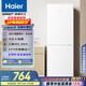 海爾（Haier）179升兩門(mén)雙開(kāi)門(mén)小戶(hù)型宿舍租房家用電冰箱小型不占地可冷藏冷凍BCD-179LHC2E0WV家電國家補貼15%