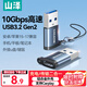 山澤USB3.2轉換Type-C接頭蘋(píng)果15/16/17安卓手機OTG數據轉換頭線(xiàn)接U盤(pán)ipad耳機鍵鼠車(chē)載充電連接器UT30