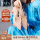 他她（TATA）仙女風(fēng)涼鞋女空鞋粗跟尖頭高跟鞋女秋季新款7RZ02BH4 淺粉 40