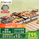 小熊（Bear）烤肉鍋電烤盤(pán)電燒烤爐家用燒烤爐多功能電烤爐戶(hù)外折疊易收納無(wú)濃煙 2000W速烤L20P6