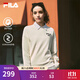 FILA 斐樂(lè )官方女子套頭衛衣2025秋季新款時(shí)尚休閑寬松針織上衣 蒸汽白-IV M 165/84A/M