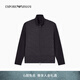 EMPORIO ARMANI/阿瑪尼官方旗艦新款男士80白鴨絨立領(lǐng)絎縫羽絨服外套秋季 UB118-海軍藍色 52 (XL)(推薦：165-180斤)