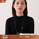 白嵐粼粼項(xiàng)鏈女925銀毛衣鏈精致氣質(zhì)大氣時(shí)尚質(zhì)感配飾生日禮物送老婆 粼粼項(xiàng)鏈