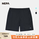 NEPA耐葩24年春夏新品戶(hù)外運動(dòng)男士涼爽鮮艷寬松尼龍短褲7K31761 石墨灰B16 160 73A（075）