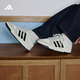 adidas ENTRAP美式校園風(fēng)運動(dòng)板鞋少年感復古籃球鞋男女阿迪達斯   白色/黑色/礬土棕   42