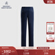 布克兄弟（BrooksBrothers）男士25秋冬新品燈芯絨純色復古長(cháng)褲 4004-藏青色 32 32/32