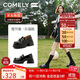 康莉（COMELY）厚底樂(lè )福鞋女秋季新款增高百搭單鞋黑色JK小皮鞋秋季女鞋 黑色 36