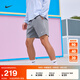 耐克（NIKE）官方DRI-FIT CHALLENGER男子健身瑜伽短褲秋季訓練DV9345 084煙灰/煙灰/黑/銀 L