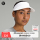 lululemon丨Fast Paced女士前側加高空頂遮陽(yáng)帽速干芯吸 LW9FM7S 白色 O/S