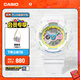 卡西歐（CASIO）BABY-G BA-110系列 原宿風(fēng)小魔女活力少女運動(dòng)時(shí)尚女士手表送女友 BA-110XTM-7APR