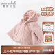 戴維貝拉（DAVE＆BELLA）加厚保暖女童披風(fēng)兒童斗篷外套小童冬裝幼兒女寶寶冬季大衣 深粉色 80 cm（建議身高73-80cm）