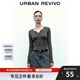 UR2025秋季新款女裝時(shí)尚修身打底外穿純色長(cháng)袖T恤UWB450010 深灰花灰 M