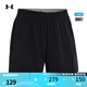 安德瑪（UNDERARMOUR）UA春夏Tech女子訓練運動(dòng)短褲1384205 黑色001 L