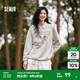 森馬迪士尼米奇家族合作系列衛衣女中長(cháng)款插肩袖2025新款寬松春裝 淺花灰00229 M 160/84A