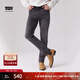 Levi's李維斯暖絨系列男士502錐型美式復古vintage休閑牛仔長(cháng)褲 黑色 31 (32)